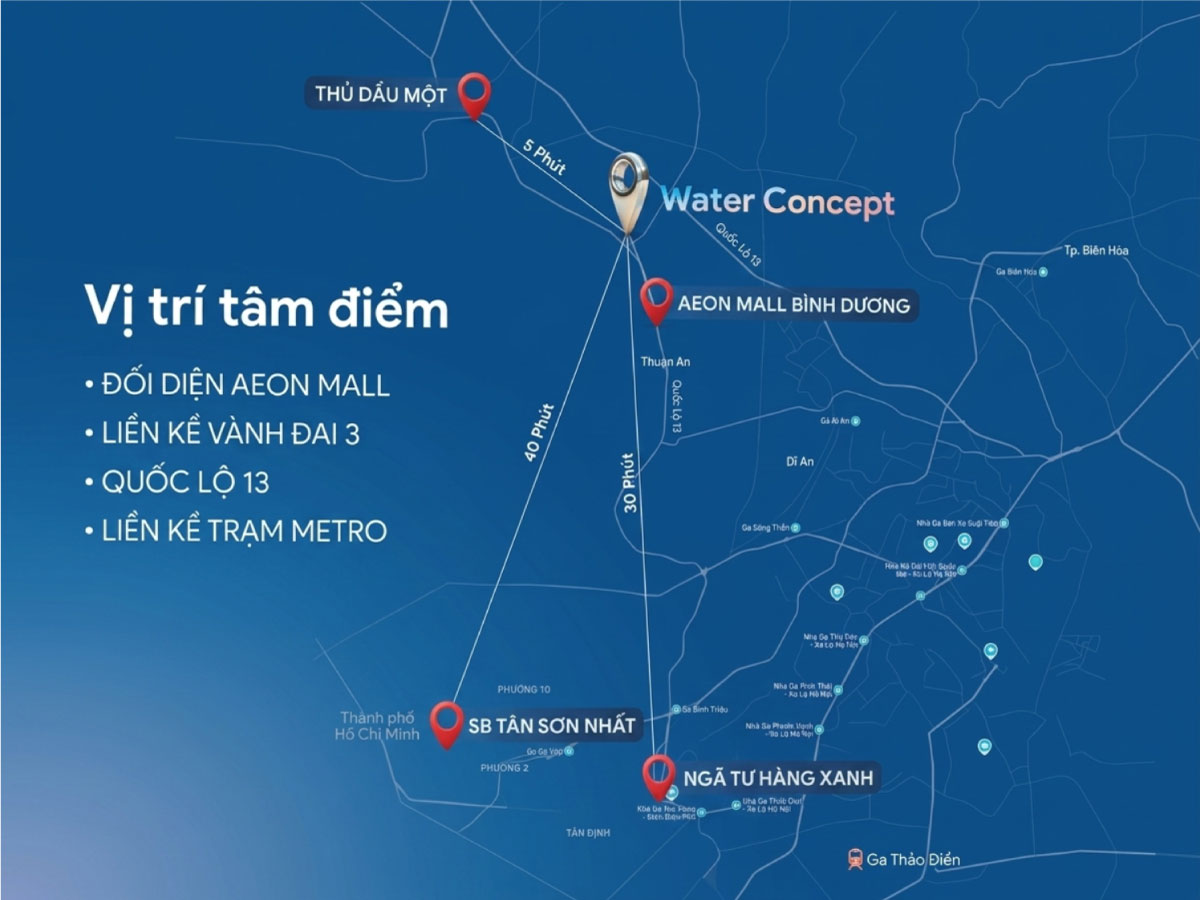 vị trí dự án monrei saigon